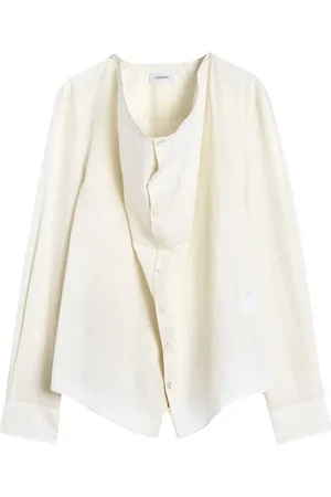 LEMAIRE Blouse met kraag