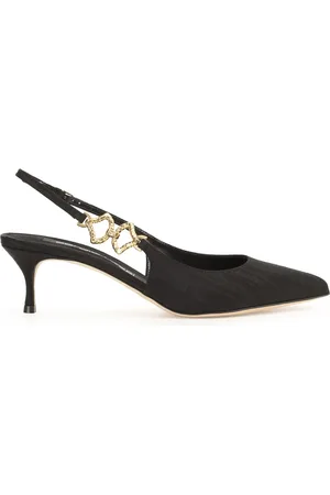Sergio Rossi 50mm leren pumps