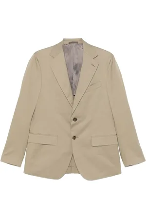 CARUSO Blazer met enkele rij knopen