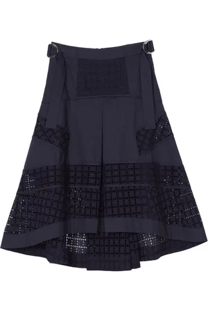 3.1 Phillip Lim Broderie anglaise katoenen rok