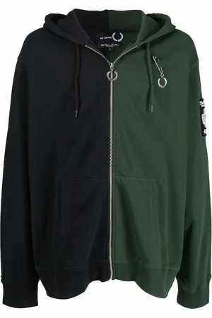 Fred Perry Hoodie met colourblocking