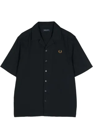 Fred Perry Overhemd met geborduurd logo