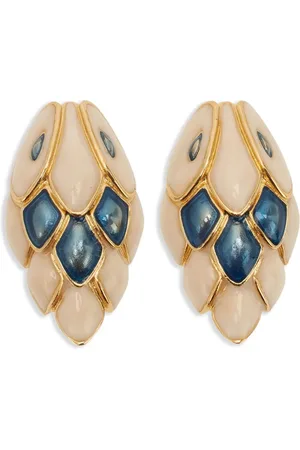 Roberto Cavalli Goudkleurige oorbellen