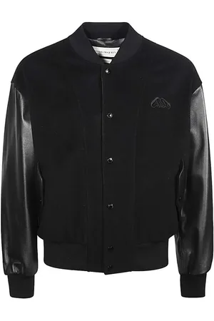 Alexander McQueen Bomberjack met vlakken