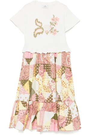 Etro Jurk met patchwork
