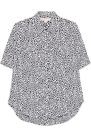 Michael Kors Blouse met luipaardprint