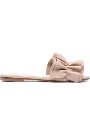 Fabiana Filippi Leren sandalen