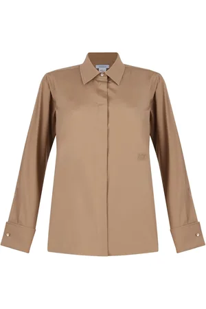 Max Mara Blouse met geborduurd logo