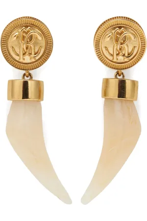 Roberto Cavalli Oorbellen met hanger