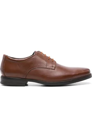 Clarks Howard leren derby schoenen