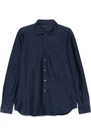 corneliani Overhemd met abstracte print