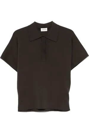P.A.R.O.S.H. Geribbeld poloshirt