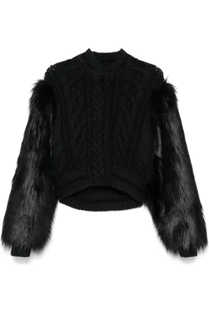 Givenchy Vest met afwerking van imitatiebont