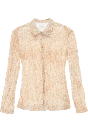 LEMAIRE Blouse met gekreukt effect