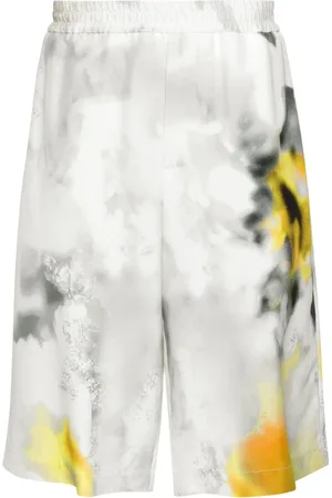 Alexander McQueen Shorts met bloemenprint
