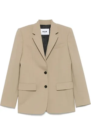 Msgm Blazer met enkele rij knopen