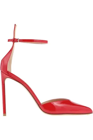 Francesco Russo 100 mm leren pumps