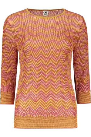 Missoni Trui met zigzag patroon