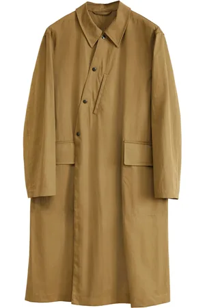 LEMAIRE Asymmetrische trenchcoat
