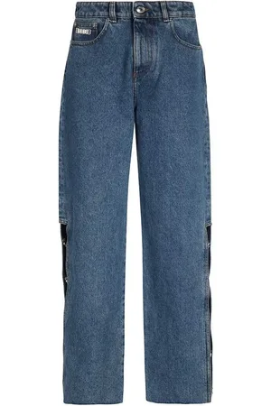 GCDS Jeans met wijde pijpen