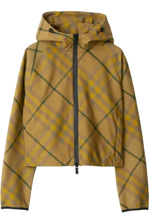 Burberry Geruit jack met rits