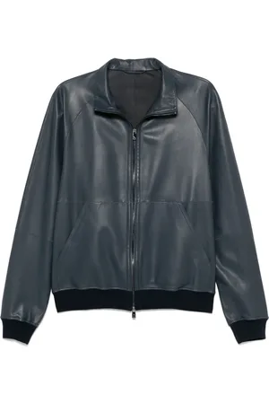 corneliani Leren jack