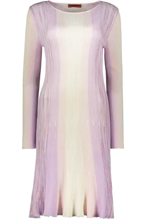 Missoni Geribbelde jurk