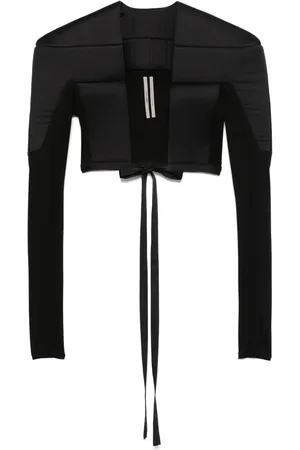 Rick Owens Top met gewatteerdee vlakken