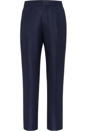 Brunello Cucinelli Pantalon met geplooid detail