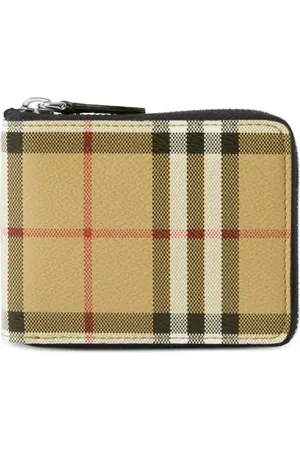 Burberry Geruite portemonnee