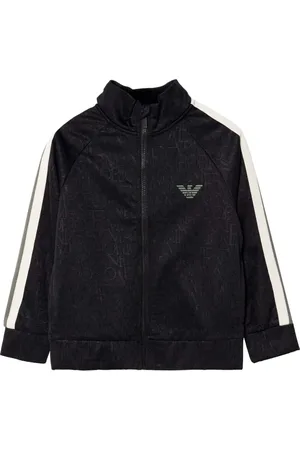 Emporio Armani Trainingsjack met rubberen logo