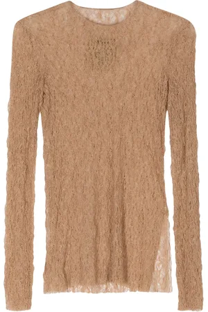 UMA WANG Opengebreide blouse