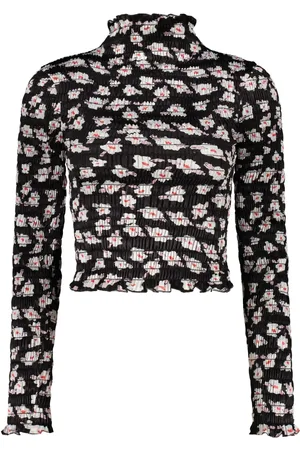 AMY CROOKES Top met bloemenprint