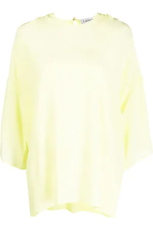 Lanvin Gedrapeerde blouse