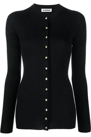 Jil Sander Vest met ronde hals