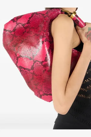 Roberto Cavalli Schoudertas met slangenprint