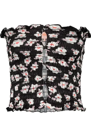 AMY CROOKES Top met bloemenprint