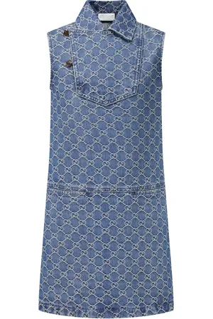 Gucci Katoenen jurk met monogram