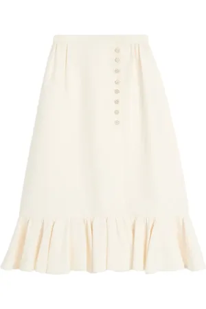VALENTINO GARAVANI Crepe couture midi