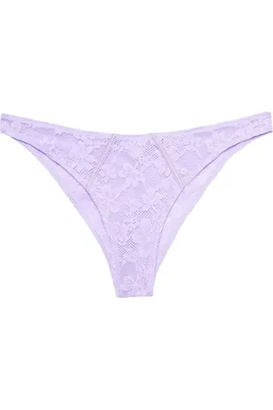 FLEUR DU MAL Slip met afwerking van kant