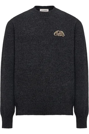 Alexander McQueen Seal trui met logo