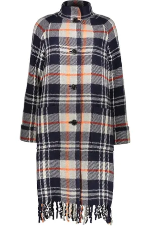 Kenzo Geruite wollen mantel