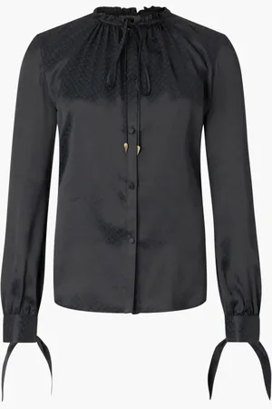 Roberto Cavalli Blouse met slangenprint