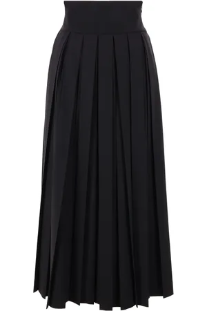 ERMANNO SCERVINO Twill plooirok
