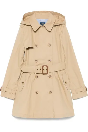 Ralph Lauren Trenchcoat met capuchon