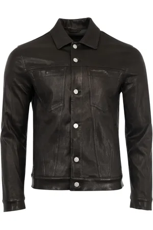 GIORGIO BRATO Leren shirtjack