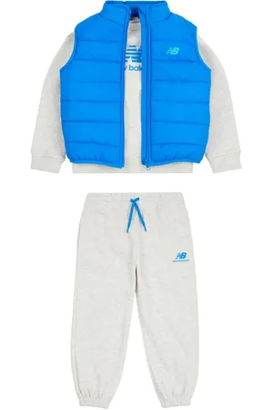 New Balance Sweater, broek en bodywarmer met logoprint