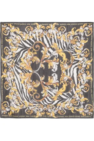VERSACE Animalier sjaal met Barocco