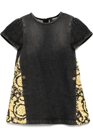 VERSACE Spijkerjurk met korte mouwen