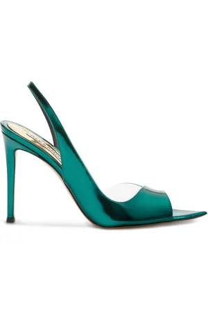 ALEXANDRE VAUTHIER Slingback sandalen met doorzichtig bandje